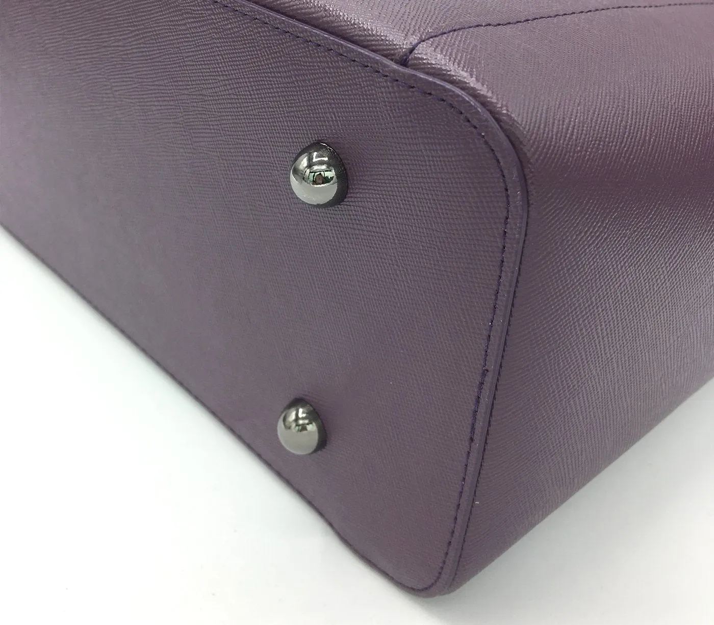Gunas New York Miley Purple Vegan Leather Laptop Bag