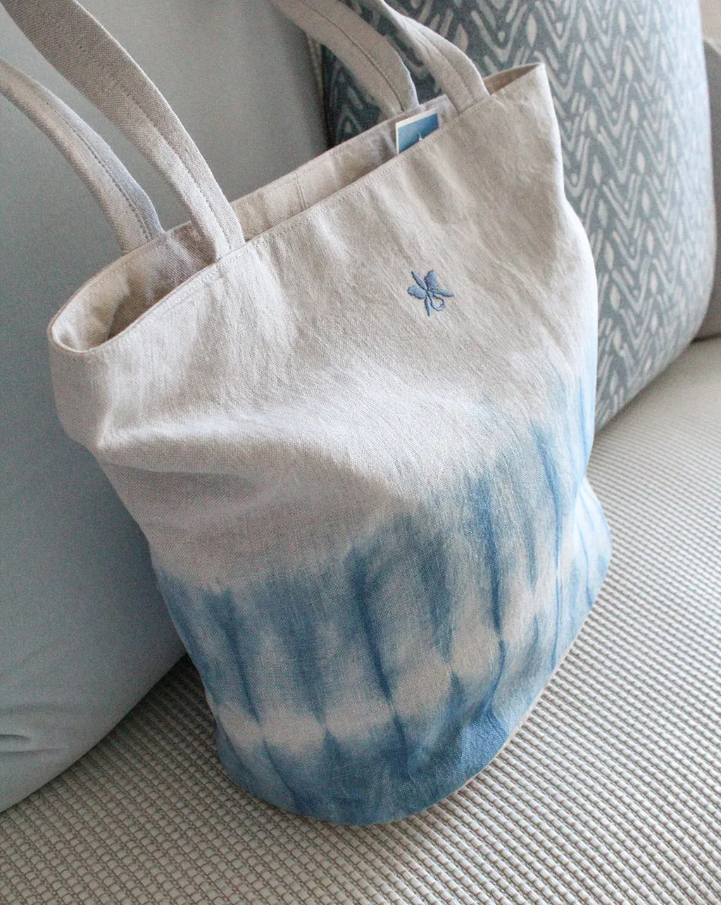 Indigo Medium Tote