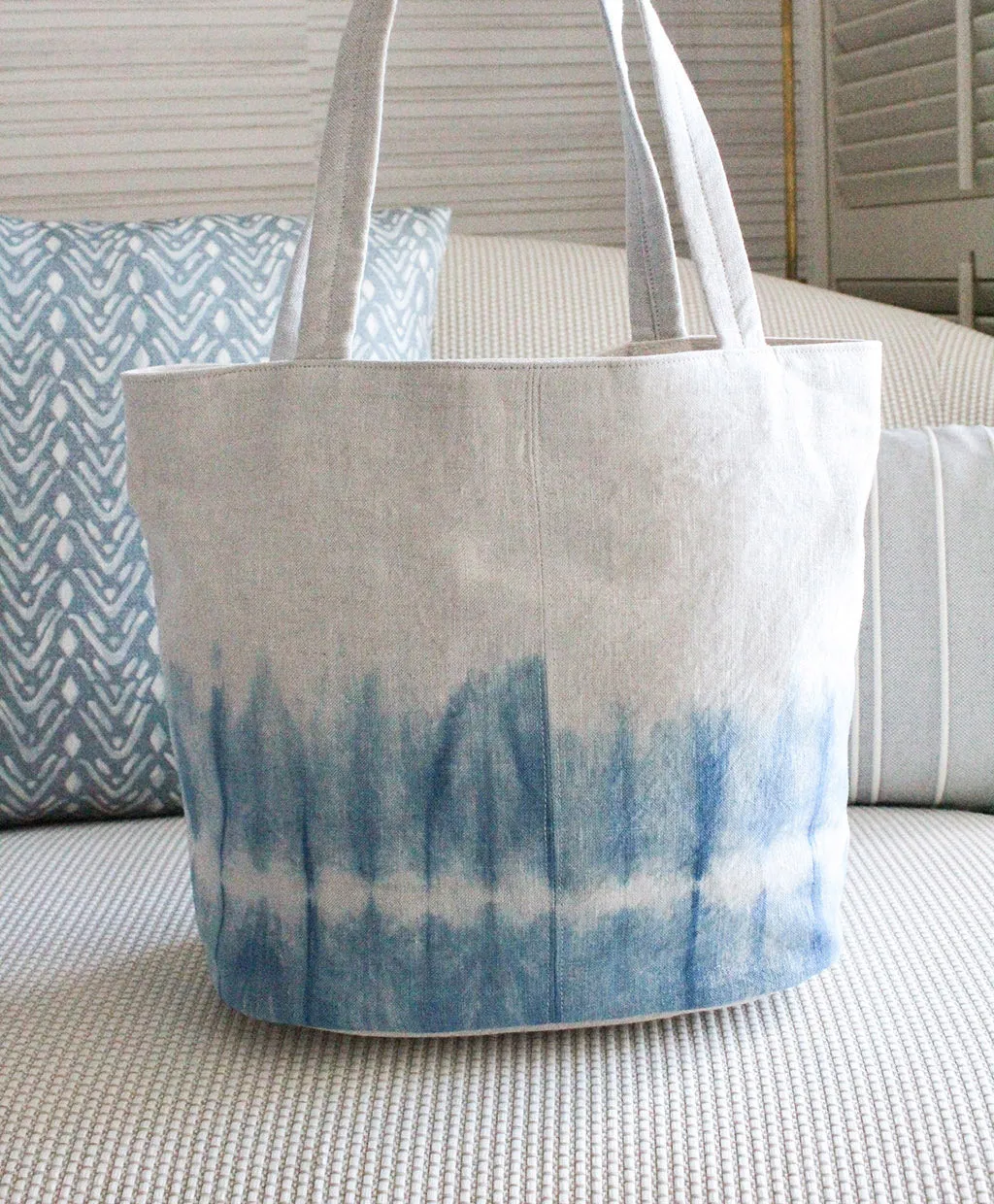 Indigo Medium Tote