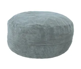 Kade Bean Bag - Grey Corduroy Fabric