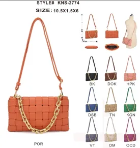 Kayla Woven Clutch