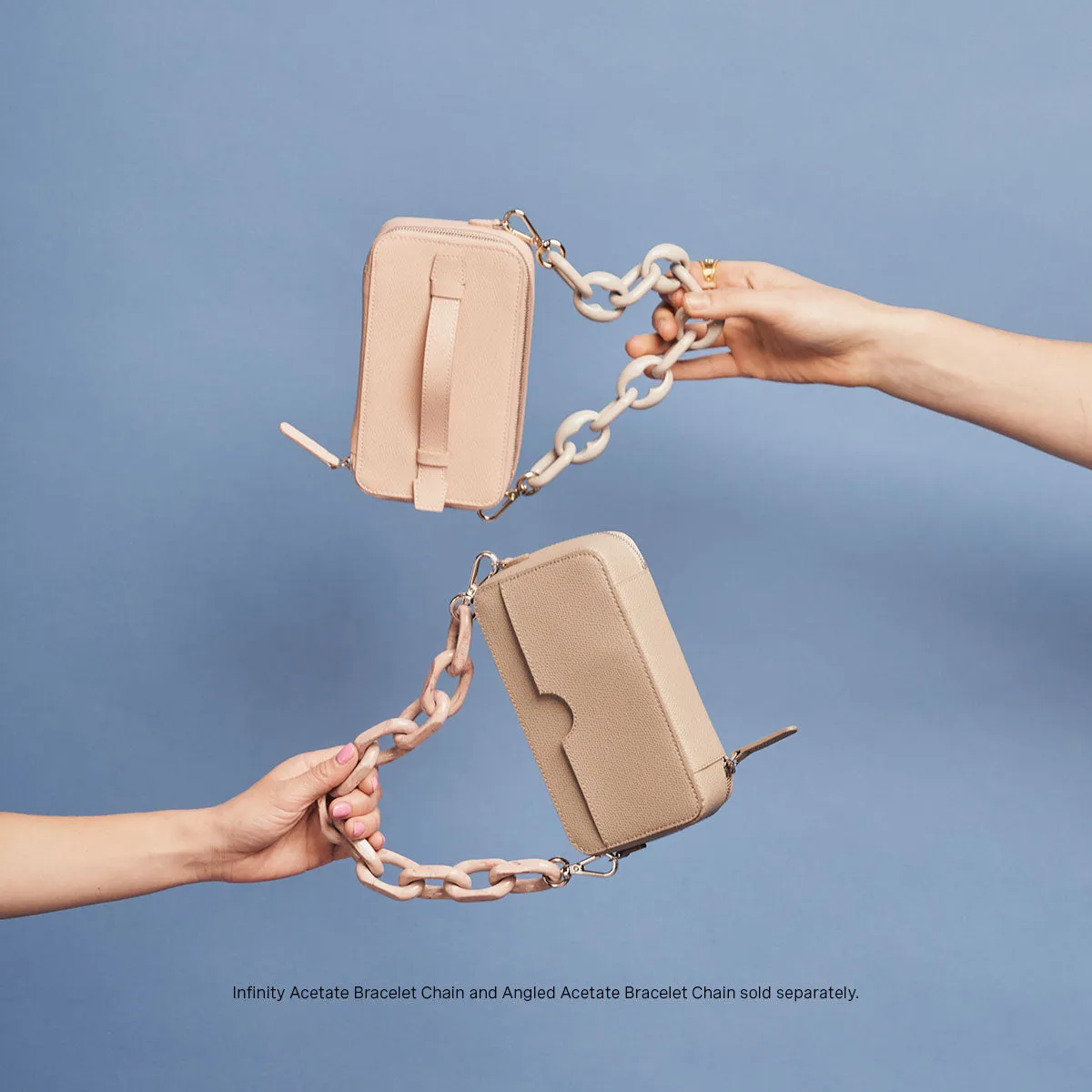 Last Chance | Convertible Jewelry Box Bag | Pebbled