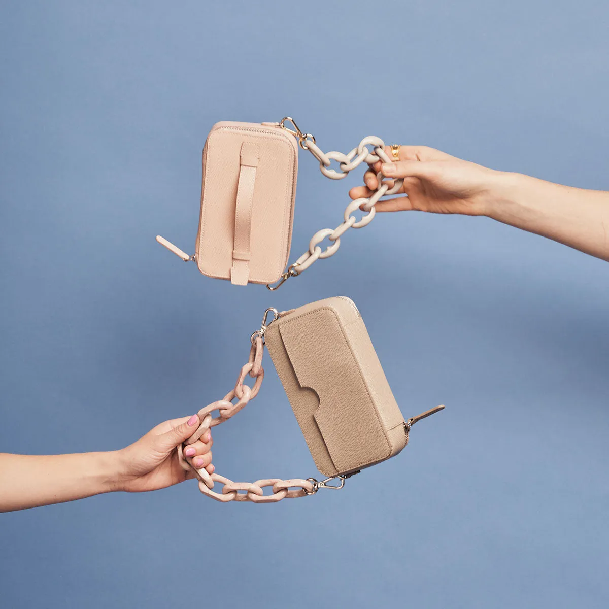Last Chance | Convertible Jewelry Box Bag | Pebbled