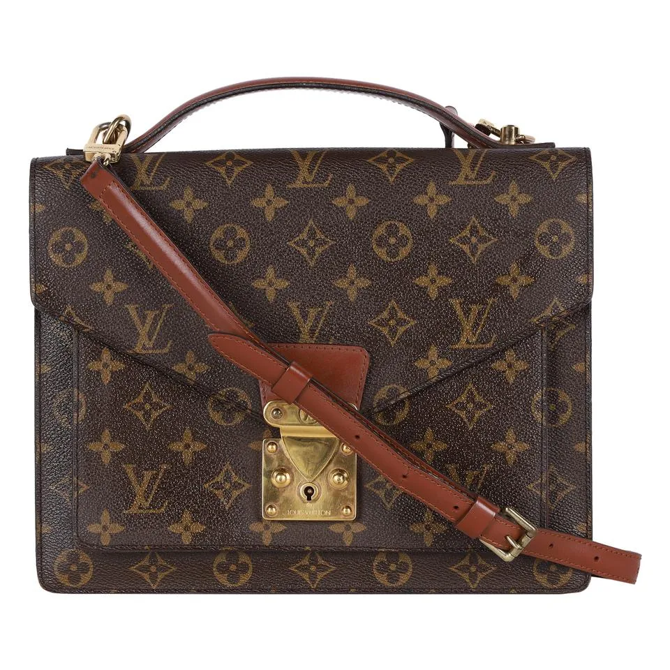 Monogram Canvas Monceau Cross Body Bag (Authentic Pre-Owned)