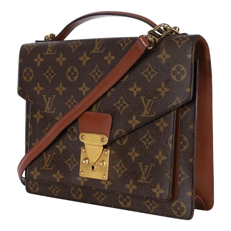 Monogram Canvas Monceau Cross Body Bag (Authentic Pre-Owned)
