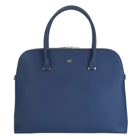 Navy - Saffiano Laptop Bag