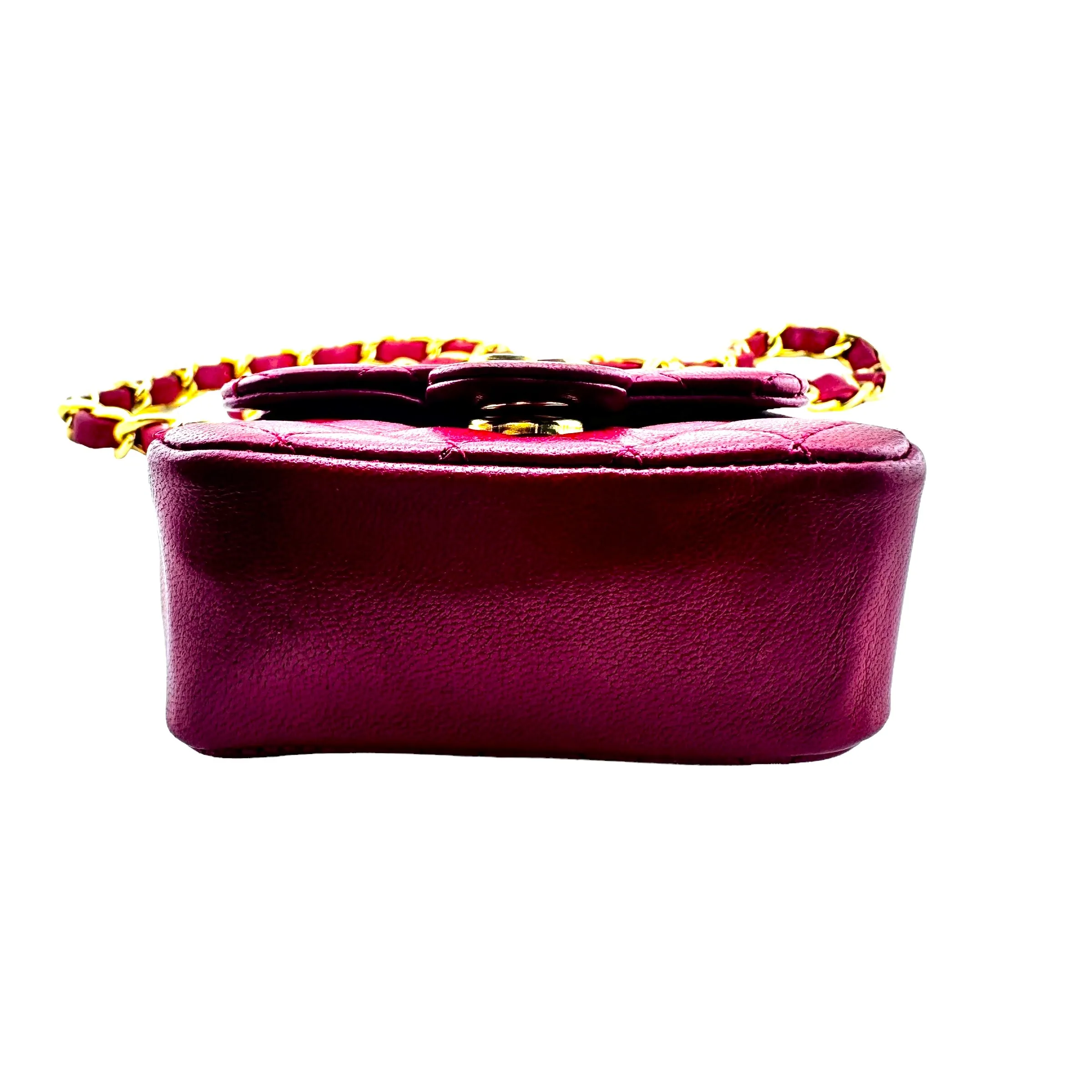 RESERVED-Final Payment-CHANEL Lambskin Micro Classic Flap Belt Bag