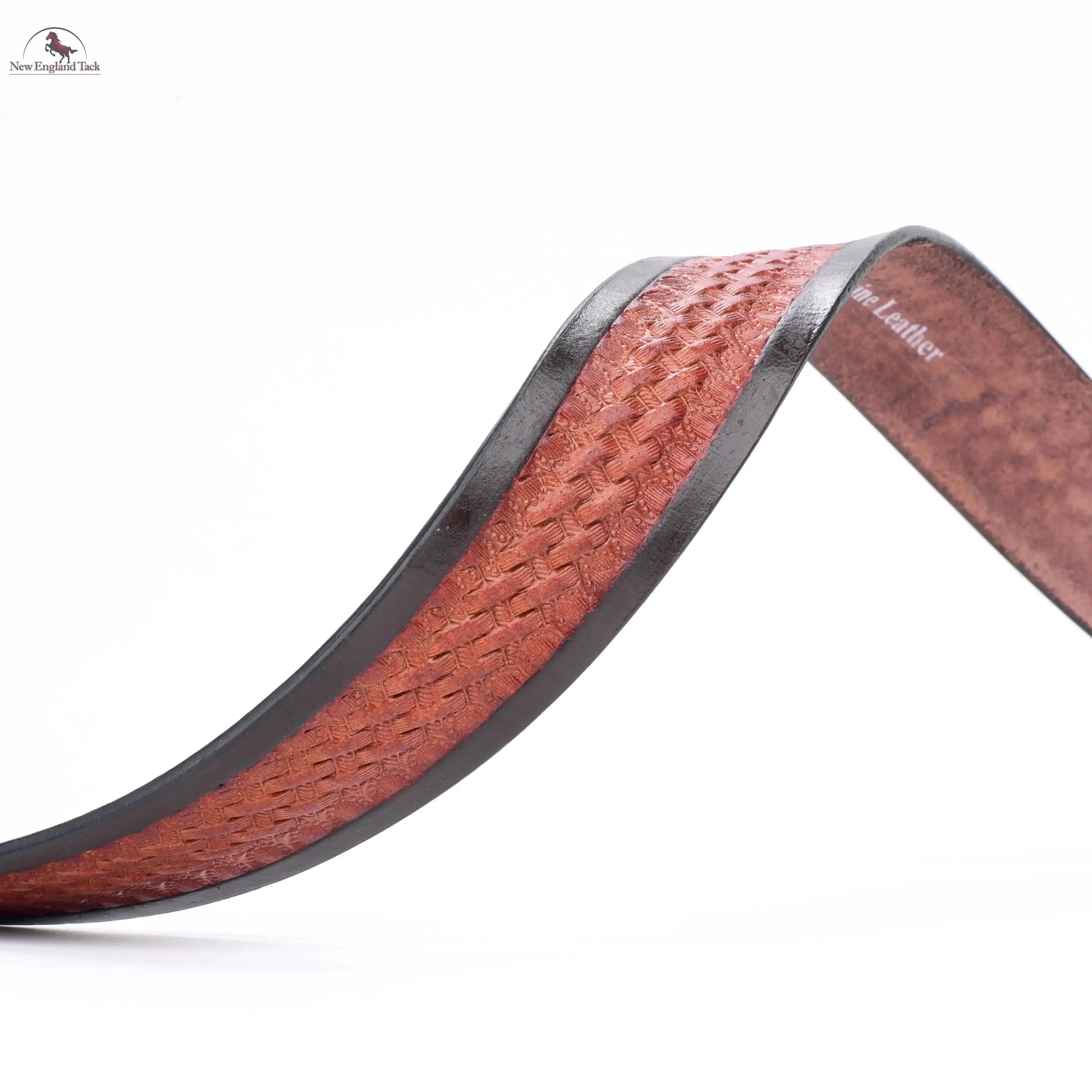 Resistance Basket Weave Tan Women's Cowgirl Cowboy Country Belt  With Floral Embossed Silver Buckle