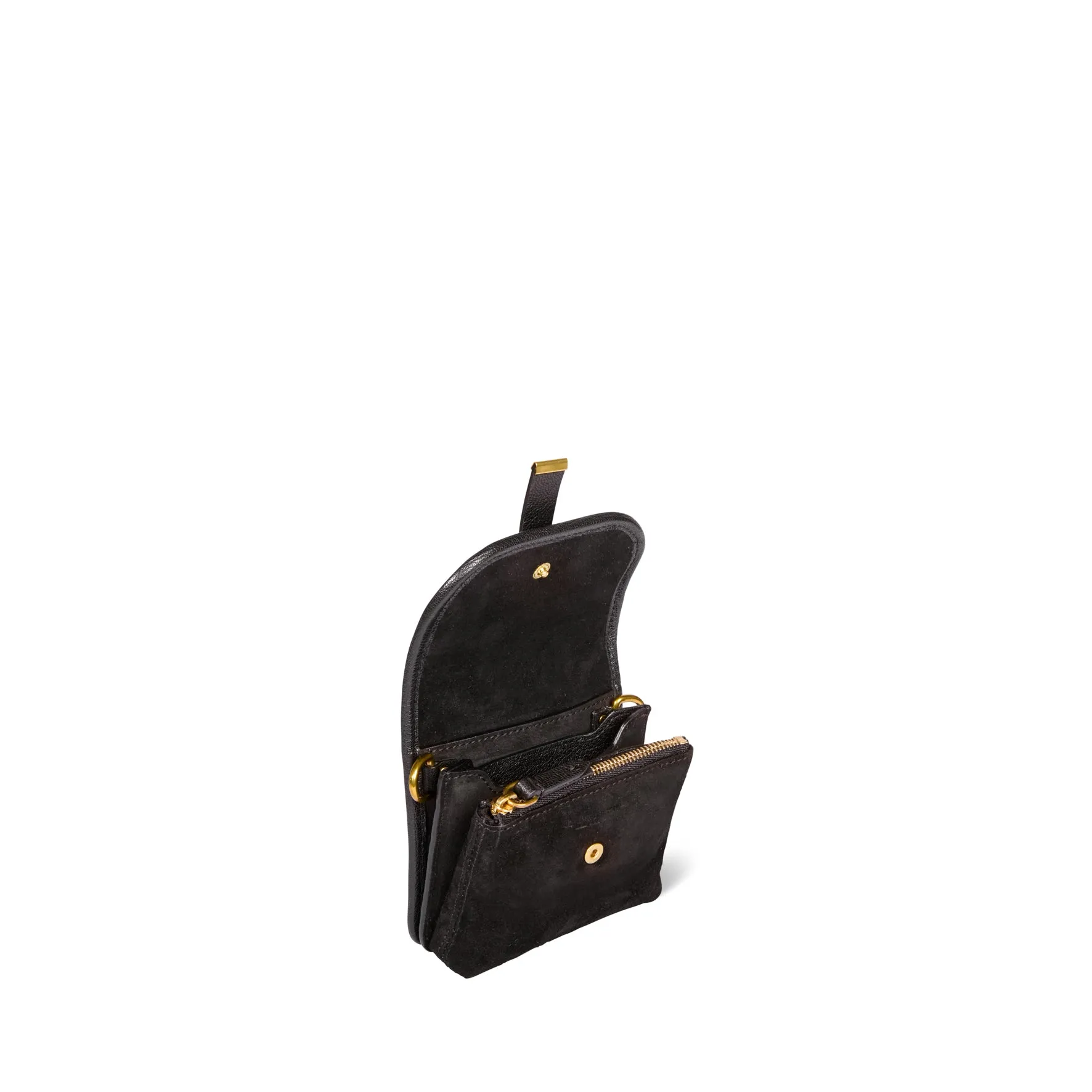 Stan PM Croute velours Noir