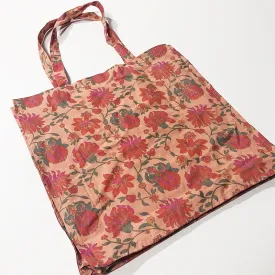 Tote Bag Orange Flower
