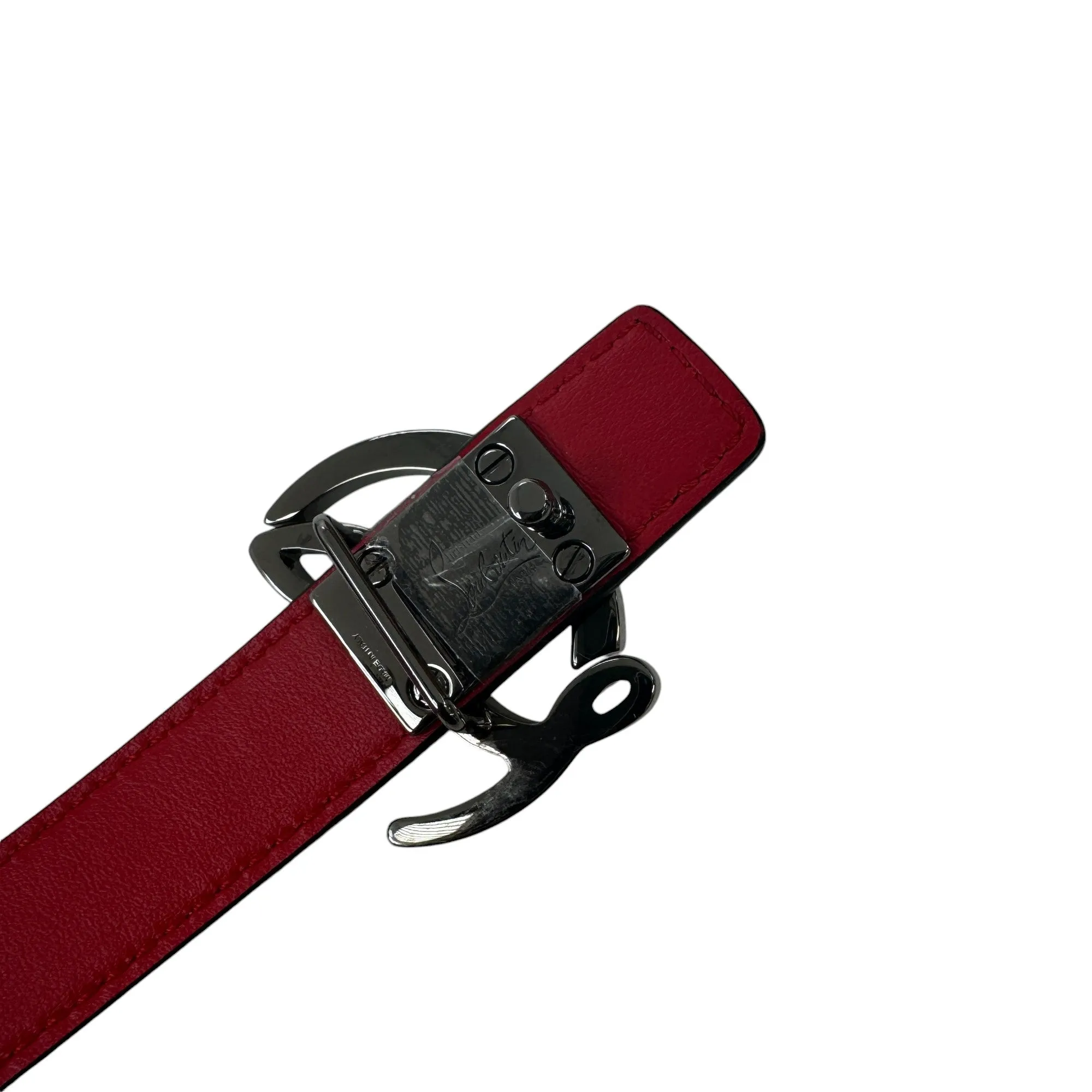 Women's Cl Initials Belt Black Size Waist 32"